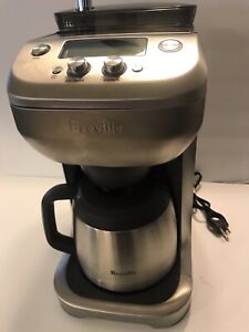 Breville Grind 12 Cup Coffee Maker Control Stainless Steel Silver BDC650BSS