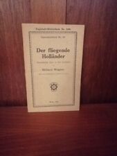 Der fliegende Holländer - Operntextbuch Nr. 16 Mit einer Einführung von Heinrich