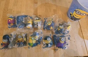 Lot of 10 Despicable Me Minions McDonalds Happy Meal Toys  - Read Description  - Picture 1 of 3