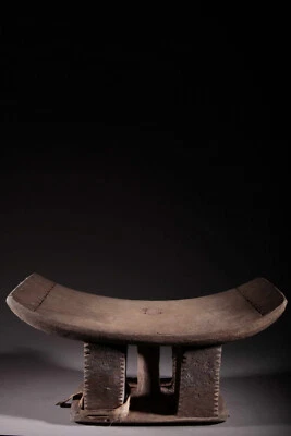 art africain Tabouret de féticheur ewé vaudou 122 - Photo 1/4