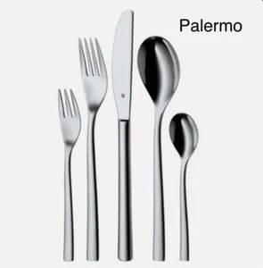 WMF PALERMO  SET 60 POSATE   PER 12 PERSONE ACCIAIO INOX Cromargan   ( PROMO ) - Foto 1 di 13