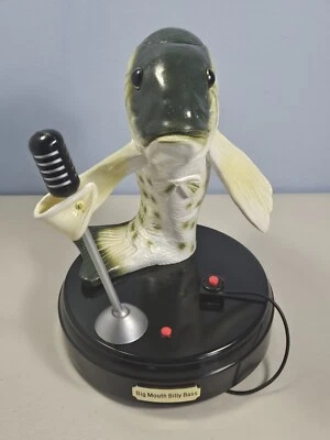 Bajo Gemmy Big Mouth Billy Superstar 12" de alto canta actuar naturally sobreviviré Foto 1 de 4