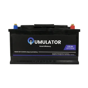 LiFePO4 135Ah 12V Lithium Versorgungsbatterie iQumulator Q135 *0% MwSt* - Bild 1 von 16
