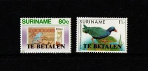 SURINAME 1987 SGD1327/D1330 BIRDS MNH - Picture 1 of 1