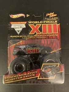 Hot Wheels Monster Jam Truck Spectraflames World Finals XIII Las Vegas  CIB - Picture 1 of 5