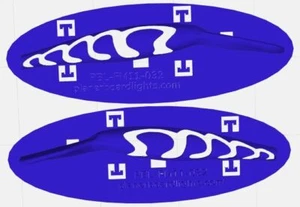 Berkley Flicker Minnow #11 Crankbait Lure Painting Stencil PBL-FM11-032 - Picture 1 of 1