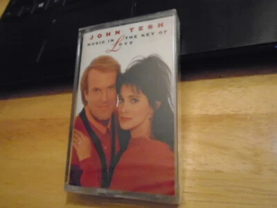 SEALED RARE OOP John Tesh CASSETTE TAPE Music in the Key of Love games Christmas - Image 1 of 2