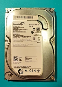 ✅ Hard Disk Seagate Barracuda 500GB ST3500413A8 sata 3.5" 7200 ottime condizioni - Foto 1 di 3