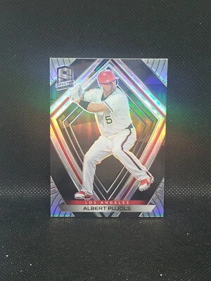 2020 Chronicles Spectra #12 Albert Pujols SILVER HOLO PRIZM (I3) - Image 1 of 2
