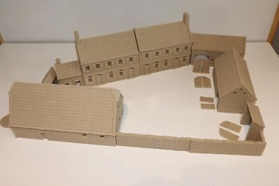 Quatre Bras Farm 1/72 Wargaming 1815 Napoleonic Large Buildings Waterloo Prequel - Image 1 of 4