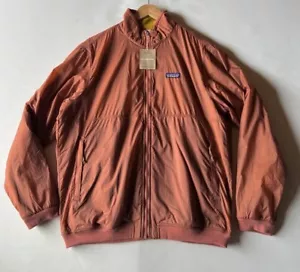 Patagonia Jacket Men Large Reversible Shelled Microdini Fleece Burl Red New - Picture 1 of 16