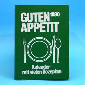 Calendario RDT 1980 buon appetito ricette libro di cucina editore per la donna - Foto 1 di 1