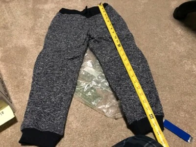 Southpole Jogger Marled Navy Fleece Lined Sweatpants Child M  - Image 1 of 4