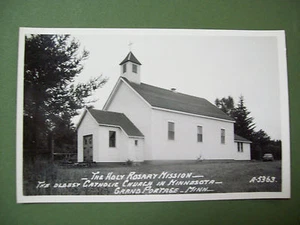 The Holy Rosary Mission Die älteste katholische Kirche in Minnesota Grand Portage RP - Bild 1 von 2