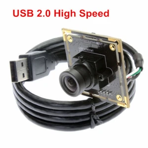1.3MP UVC WebCamera Low Light Free Driver USB Monochrome B/W Camera w/ 12mm Lens - Picture 1 of 8