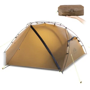 Ultraleichtzelt 1 2 Personen Doppellagig Aluminium Rod Trekking Camping Zelt - Bild 1 von 13