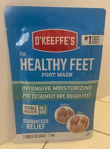 Máscara hidratante OKeeffe's Healthy Feet Foot 1 par de calcetines de un solo uso - Imagen 1 de 7