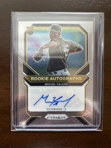 2021 Panini Prizm Rookie Auto Miguel Yajure #RA-MY Rookie Auto RC - Picture 1 of 2