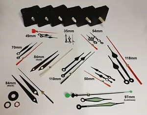 Clock Mechanism Motor, Quartz, Multiple Size Movements & Hands, DIY Clock Repair - Picture 1 of 1