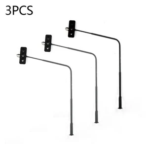 3Pcs Gauge H0 Traffic Lights With Pedestrian Lights and LEDs Vehicle 1:87 Right - Picture 1 of 18