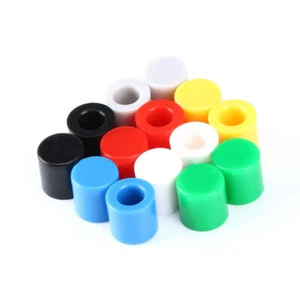 6mmx6mm Tactile Push Button Switch Cap A56 MutilColor for 6x6mm Momentary Switch - Picture 1 of 5