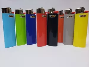 5 X Large Bic Maxi Cigarette Lighters. Colours Selected Randomly Free Shipping - Picture 1 of 2