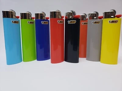 5 X Large Bic Maxi Cigarette Lighters. Colours Selected Randomly Free Shipping - image 1 of 2