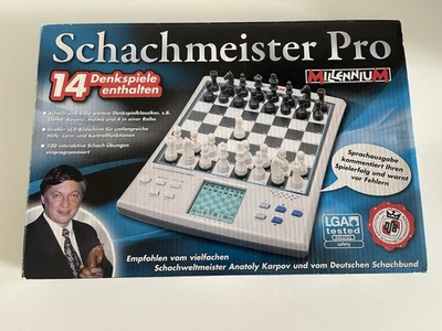 Schachmeister Pro Millennium NEU OVP Vintage Schachcomputer - Bild 1 von 3