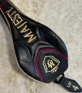 Cubierta de cabeza de palo de golf Majesty Prestigio Driver UF 4 cuero madera magnética - Imagen 1 de 11