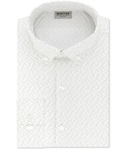 Kenneth Cole Technicole Performance Dress Shirt White 17" Neck 32"-33" Sleeve - Picture 1 of 1