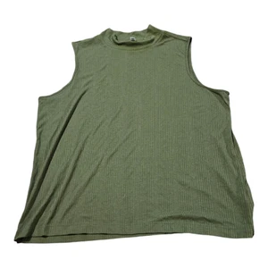 Time and Tru XXXL Green Sleeveless Shirt - Picture 1 of 6