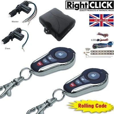 2 door Central Locking Kit Remote Keyless (Up-gradable to 4 doors) 2D-CLR449 - Image 1 of 4