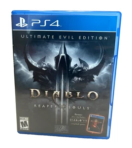 Diablo 3 Reaper of Souls Ultimate Evil Edition PS4 PlayStation 4 Completo En Caja Original - Imagen 1 de 3
