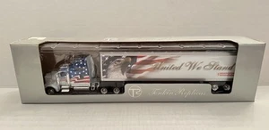Kenworth W900L with 48’Van Trailer 1:53 Patriotic Design - Picture 1 of 3