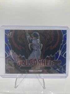 ZAC VEEN 2023 DONRUSS UNLEASHED BLUE #D /249 - Picture 1 of 2