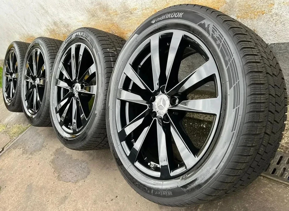 Original Mercedes S Klasse W223 V223 19 Zoll Winterräder Alufelgen DOT21 7-7,5mm - Bild 1 von 4