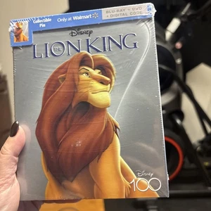 Disney The Lion King - Disney 100 Edition (Blu-ray + DVD) Collectible Pin New - Picture 1 of 2