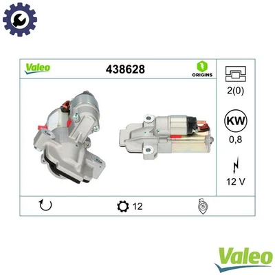 STARTER 438628 FOR FORD FIESTA/VII/Van FOCUS/IV/Turnier PUMA Q0JA/M0DC 1.0L 3cyl - Image 1 of 4