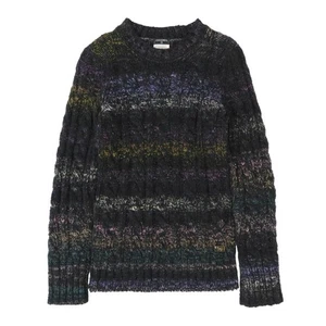 CHANEL COCO Mark Cashmere Mix Knit Women green 【A】 - Picture 1 of 10