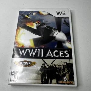 WWII Aces (Nintendo Wii, 2008) WW2 Game Complete - Picture 1 of 4