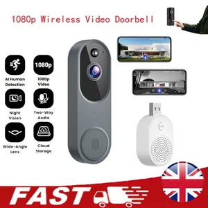 Safedoorbell-The Smarter Way to Protect Your Home,1080p Wireless Video Doorbell - Picture 1 of 12