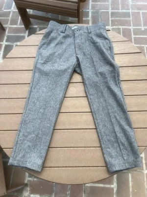 I Love Ugly Slim Kobe Charcoal Grey Cropped Wool Pants Size S - Image 1 of 4