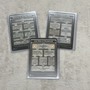 Magic The Gathering - Oversized Dungeon Cards Adventures In The Forgotten Realms - Foto 1 di 6