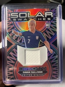 2024-25 Panini Obsidian Soccer Cavan Sullivan solar swatches RC /199 USA - Bild 1 von 2