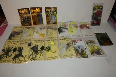 19 Pc Vintage  Spinnerbait Buzzbait Lot Spinner Buzz Bait Bass Fishing Lures NOS - Image 1 of 4
