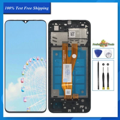 Marco digitalizador de pantalla táctil con pantalla LCD para Samsung Galaxy A03 Core A032F A032M Foto 1 de 4