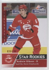 2022-23 Upper Deck CHL Star Rookies Exclusives /100 Andrew Gibson #355
