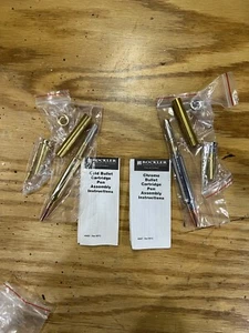 Rockler Bullet Cartridge Pen Kits; “43450-Gold & 43447-Chrome” - Picture 1 of 5