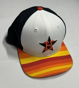 New Era 9Fifty HOUSTON ASTROS Cooperstown Collection Striped Youth Hat RARE