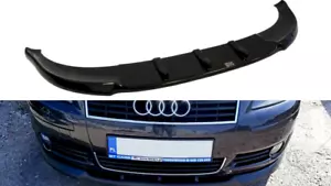 Front Diffuser Diffusor Maxton Design Gloss Black For Audi A3 8P Standard - Picture 1 of 3